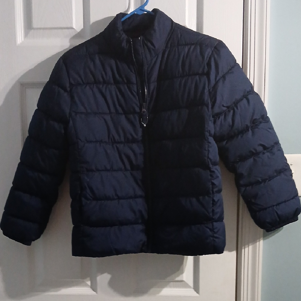 NWT, Place Dark Blue Kids Lightweight Puffer Jacket, Size L(10/12)